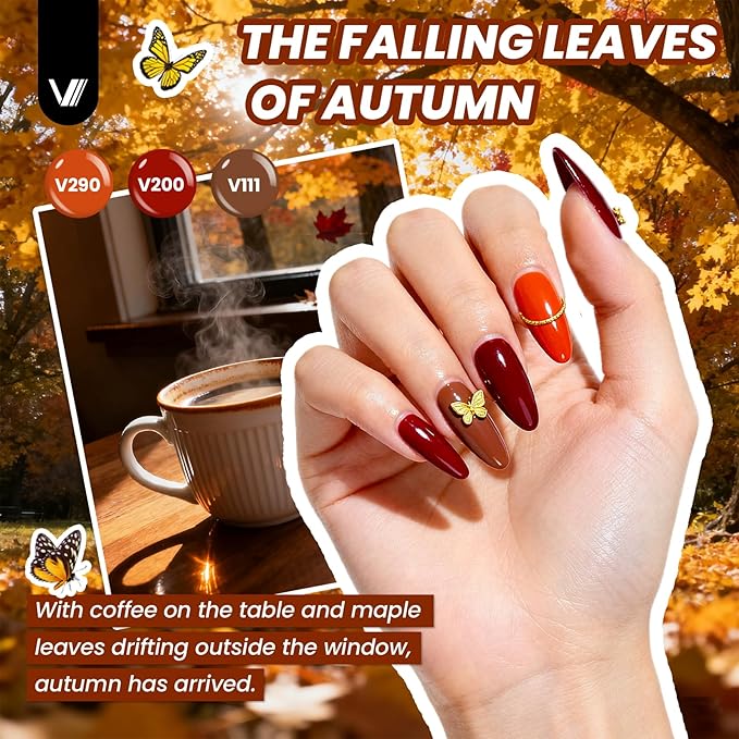 VANREESA 148Pcs Gel Nail Polish Kit with U V Light Almond Nail Tips Nail Drill -60 All Seasons Colors Gel Polish Set with 6Pcs Base Top Coat Gel Nail Kit for Beginners with Everything Gifts for Women