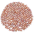 Novani Rhinestones 3000Pcs Flatback Crystal Round Loose Gemstones Glass Rhinestones for Crafts Makeup Nail Art Clothes Shoes DIY Decorations(SS10, 2.7-2.9mm,Amber)