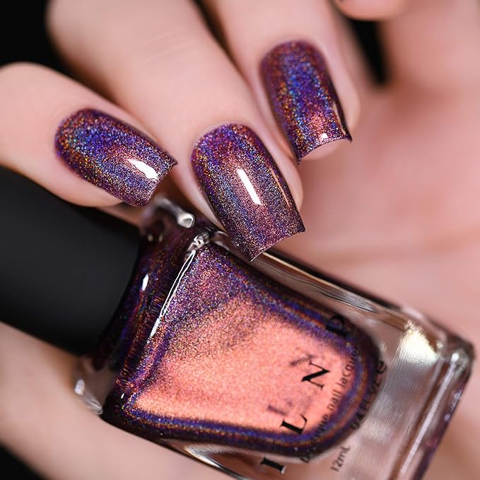 ILNP Love Language - Rich Cabernet Red Ultra Holo Nail Polish