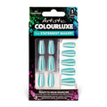 Artistic Colourluxe Press-On Tips Kit - Ready to Wear Manicure - Long-Lasting Manicures – Easy Application, Natural Look, 30 Nails (I'm A Chameleonaire, Kit)