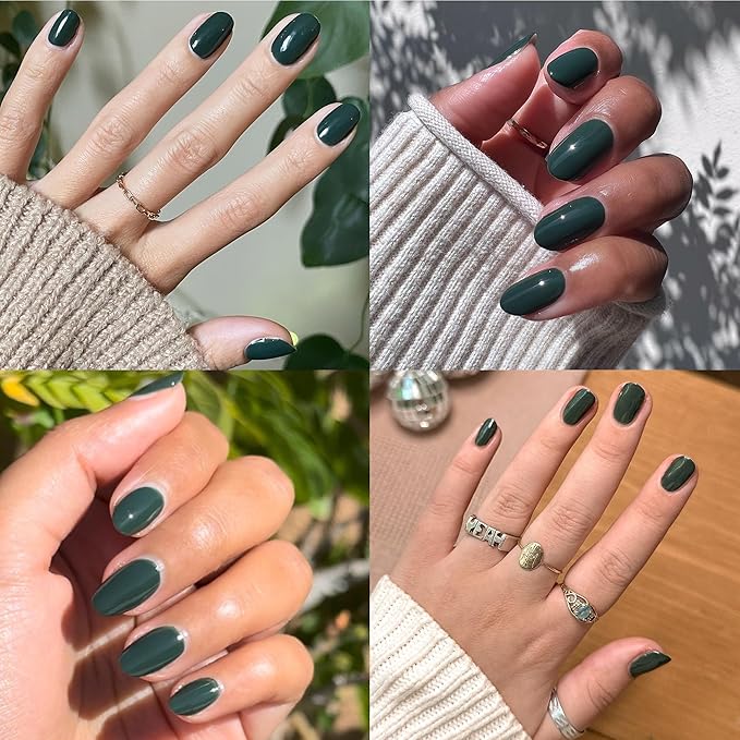 Olive & June Long Lasting Nail Polish | Plump Gel-Like Finish No Lamp Needed|Lasts up to 10 days|Salon-Quality Color at Home|15-Free, Vegan & Cruelty-Free Chip-Resistant Shine|One for you, Two for me