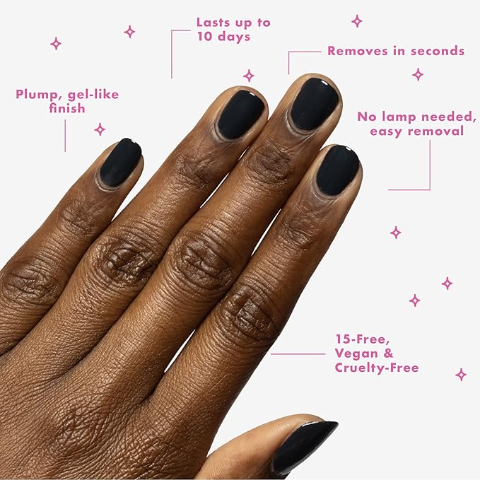 Olive & June Long Lasting Nail Polish | Plump Gel-Like Finish No Lamp Needed | Lasts up to 10 days |Salon-Quality Color at Home|15-Free, Vegan & Cruelty-Free Chip-Resistant Shine|Last Minute Shopping
