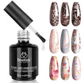 Beetles 15ml Nail Foil Glue, Foil Transfer Gel for Nails Stickers Transfer Nail Art Gel Nail Polish Soak Off LED Lamp Required Manicure DIY at Home Nail Gifts for Women
