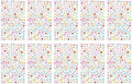 PATIKIL 2090 Pcs Acrylic Gem Sticker, 4 Size 3/4/5/6mm Self Adhesive Rhinestones Face Gem Stones Bling Jewelry for Nail Art Craft Clothes DIY Makeup Decoration Party, Rainbow Color