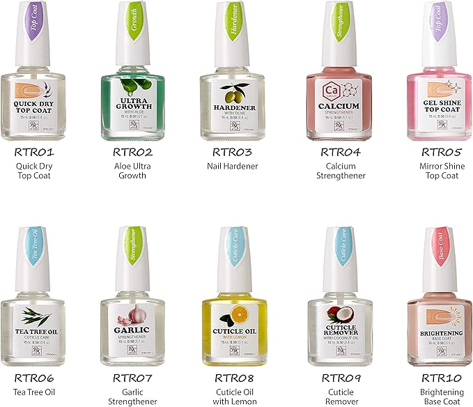 Ruby Kisses Nail Treatment - RTR01 (Quick Dry Top Coat)