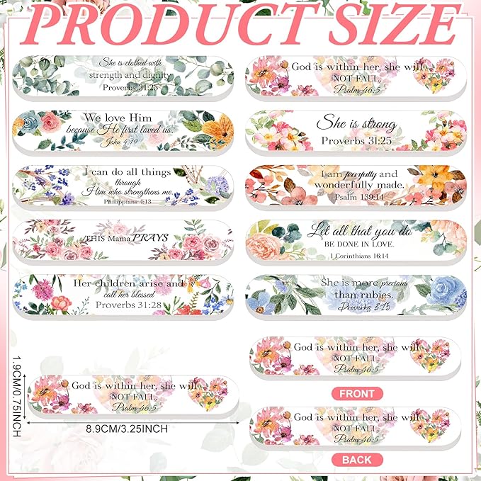 50 Pack Mother's Day Mini Nail Files Gifts Bulk Holiday Mini Emery Boards Double-Sided Mothers Party Nail Files Favors Bulk Stocking Stuffer for Employee Appreciation Teacher Staff Coworkers