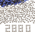 NCB 2880pcs Hotfix Crystal Rhinestones for Clothes Crafts, Hot Fix Bulk Flatback Crystals, Iron on Hotfix for DIY Decoration 20 Gross (Black Diamond, ss30/2880pcs)
