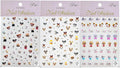 3Pcs Cute Dog Nail Stickers, Dog Nail Decals, Cute Nail Art Stickers, Animal Nail Stickers, Manicure Stickers, DIY Nail Stickers, Nail Supplies