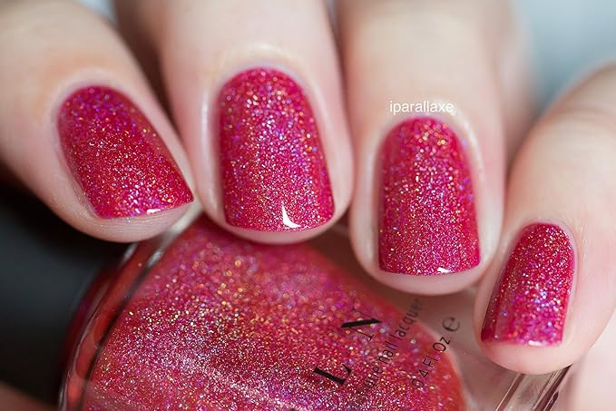 ILNP Closure - Apple Red Holographic Nail Polish