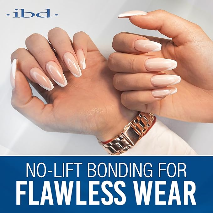 IBD Non-Acidic Nail Primer, LED/UV Bonder – Nail Primer for Gel Polish and Acrylic Nails, Nail Bonder for Long-Lasting Adhesion, 0.5 oz