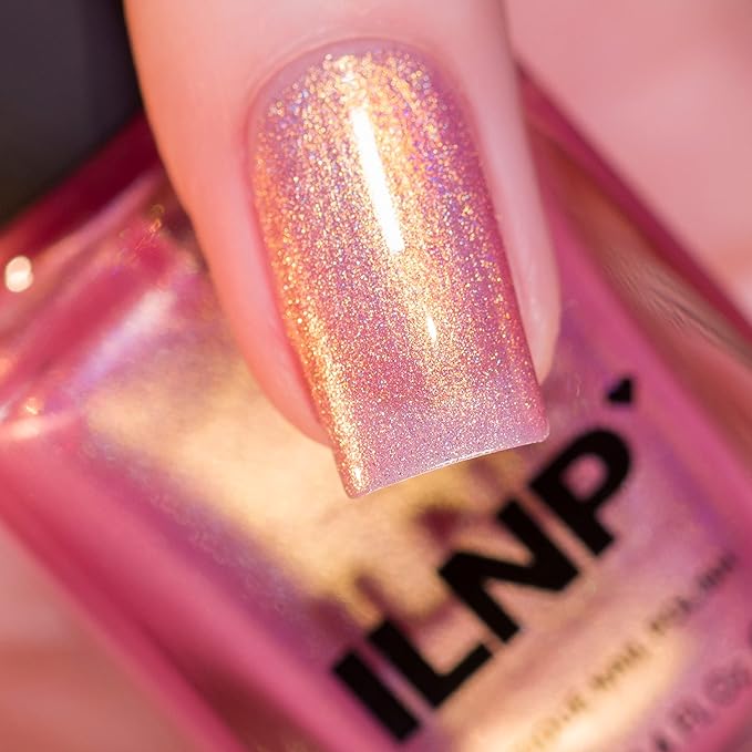 ILNP Yes Please - Soft Pink Holographic Shimmer Nail Polish