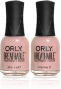 Orly Breathable Treatment + Color - 20984 Grateful Heart Women Nail Polish 0.6 oz (Pack of 2)