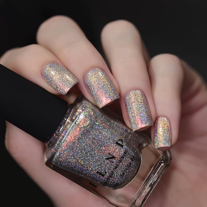 ILNP Fired Up - Fiery Orange to Green Color Kissed Ultra Holo Nail Polish