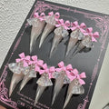 Halloween Press Claw on Nails Long Short Medium Curved Stiletto Handmade Gothic Design Horror Vampire False Nails Dragon Cat Claw Press on Nails Glossy Glue on Nail Thick Acrylic False Nails