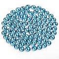 Novani Rhinestones 3000Pcs Flatback Crystal Round Loose Gemstones Glass Rhinestones for Crafts Makeup Nail Art Clothes Shoes DIY Decorations(SS6, 1.9-2.0mm,Aquamarine)