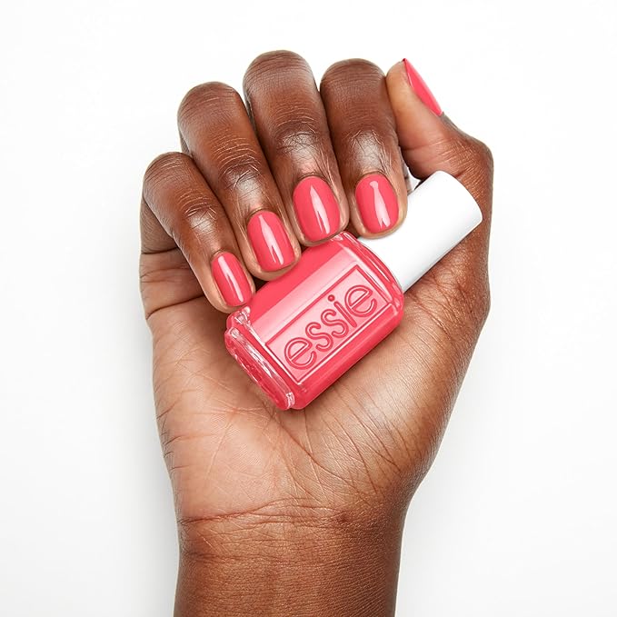 essie Nail Polish, Salon-Quality Rosy Pink Nail Polish, Vegan, Throw In The Towel, 0.46 fl oz