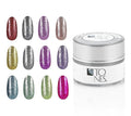 TONES Platinum Gel Nail Painting: 12 Colors, Gel Polish for Nail Art Design & Nail Salon (5 mL / 0.17 fl oz x 12)
