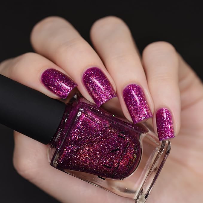 ILNP Rush Hour - Vivid Berry Holographic Nail Polish