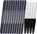 Nail File Kit (14 Pack), Professional Reusable Emery Boards Nail Files for Natural & Acrylic Nails, 100/180 Grit Double Sided & Washable Manicure Kit for Women and Men, Home Salon & Travel