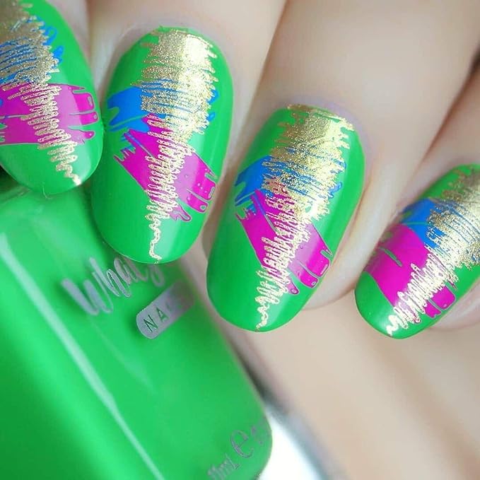 Whats Up Nails - A020 Floralize Your Texture Stamping Plate for Nail Art Design