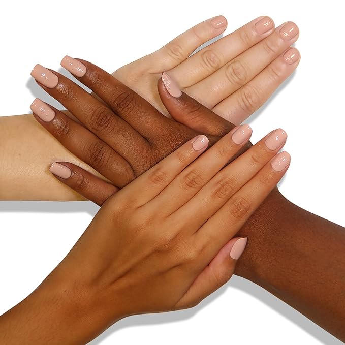 LONDONTOWN lakur Nail Polish - Chip-Resistant, Non-Toxic, Conditions & Hydrates Nails | Glossy Pink Peach, Plie, .40 fl oz