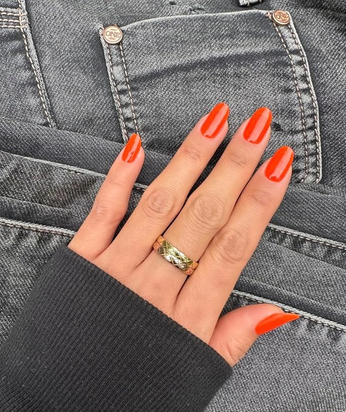 Semi Cured Gel Nail Strips (Starfruit)