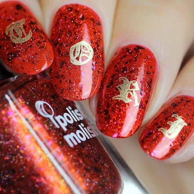 Whats Up Nails - B063 Goth is the New Black Stamping Plate for Halloween Nail Art Design