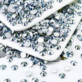 1440PCS SS12 Flatback Crystal Rhinestones Round Gems for Nail Art and Craft Clothes Glue Fix, Crystal Heart (2.9-3.0mm)