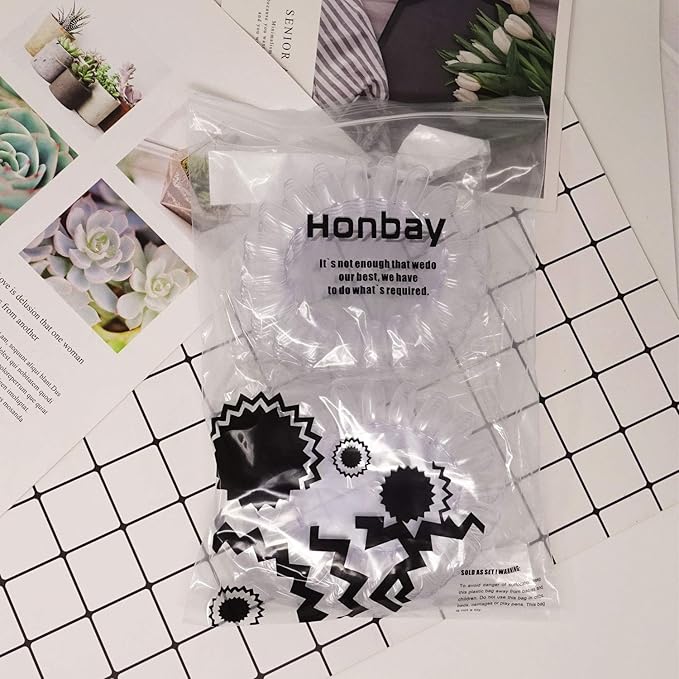 Honbay 20PCS Plastic 20 Tips False Nail Swatches Wheels Nail Art Color Polish Display Wheel for Manicure