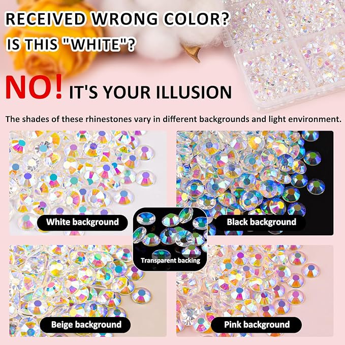 30000Pcs Resin Jelly Rhinestones with Tweezers for Bedazzling, Transparent AB Flatback Gems, Crystal with 3Pcs 10ml B7000 Jewelry Glue for Crafting Clothing Tumblers Shoes Fabric Nail Art Makeup