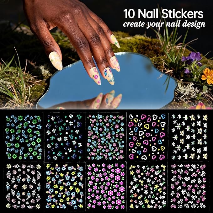 Press On Nails 576Pcs with 12Pack Short Press On Nails Round and 12Pack Glossy Fake Nails Almond, Natural Fit, Both Lengths for Elegant And Daily nails For Women Girls