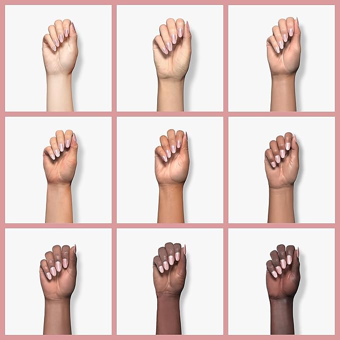 RARJSM Nail Polish Nude Glitter Rose Pink Jelly Shimmery Iridescent Rainbow Pigments Sparkly Red Pink Translucent Natural Gel Polish Soak off UV LED Cured 15ml Single Bottle