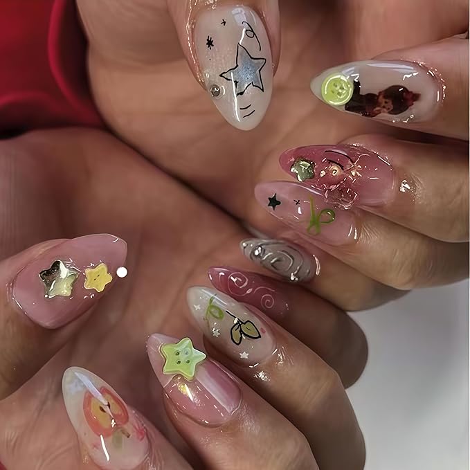 3D Button Nail Mold Multiple Shapes Buckle Silicone Nails Molds Accessories Gel Buttons Art Manicure Tools