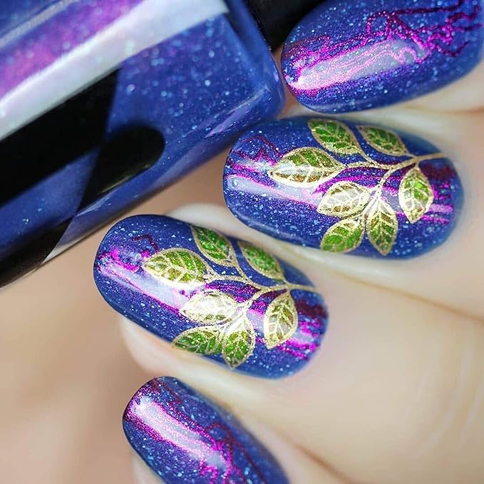Whats Up Nails - A020 Floralize Your Texture Stamping Plate for Nail Art Design