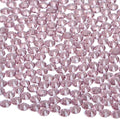 144 Pieces SS30 Lt. Amethyst Hotfix Rhinestones Flatback Round Crystal Glass Rhinestones Gems for Crafts Nail Face Art Clothes Shoes Bags DIY