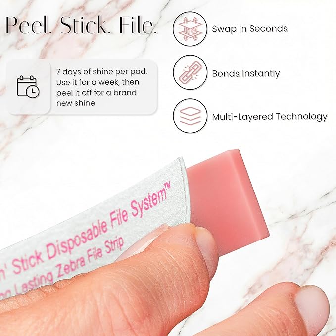 Tammy Taylor 100 Grit Acrylic Finger Nail Files for Women, 100/180 Limas para Uñas & Emery Boards for Nails, Professional Manicure Tools, Salon Art Supplies & Accessories, Disposable Fingernail File