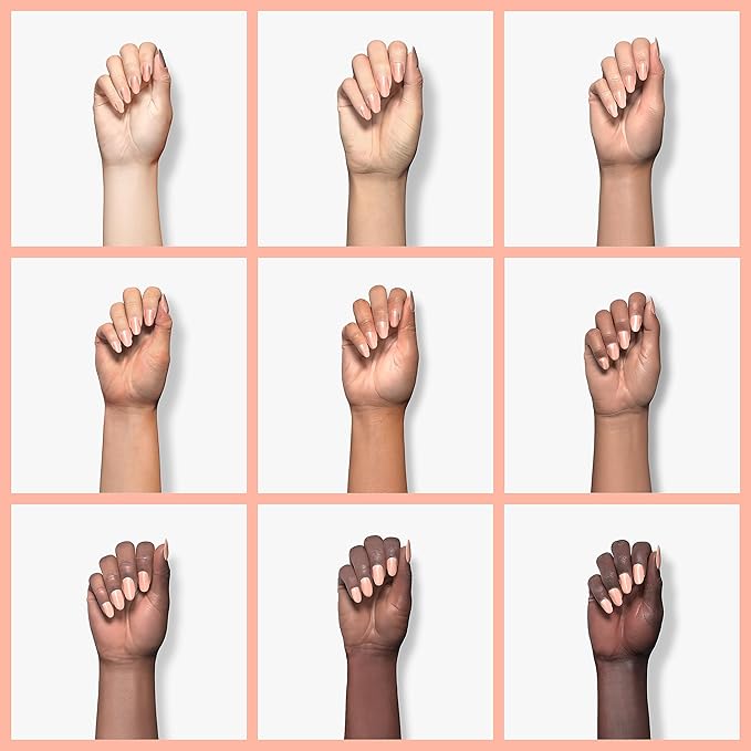 AIMEILI Hema Free Rubber Base Gel For Nails, Soak Off U V LED Clear Sheer Gel Nail Polish, 4 in 1 Nail Strengthen/Enhance/Base Coat/Color - (449) 10ml