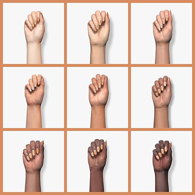 ILNP Checkmate - Orange Copper Ultra Metallic Bright Nail Polish