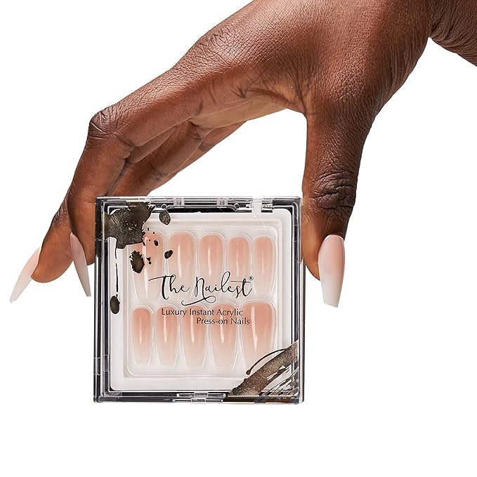 The Nailest - Instant Luxury Acrylic Press-on Nails-Medium Coffin- Acrylic Ombre