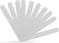 Karlash Nail File 10 PCS Professional Double Sided 80/80 Grit Nail Files Emery Board Zebra Manicure Pedicure Tool and Nail Buffering Files for Acrylic Nails