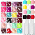 LoveOurHome Press on Toenails for Women Fake Toenails with Glue Tabs，576pc Toe Nails Press on Toe Nails Short Square Glue on Toenails Full Cover Artificial False Toenail Acrylic Toe Nails Pedicure