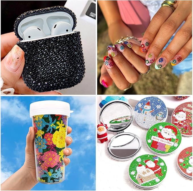 FASHEWELRY 3mm Resin Flatback Rhinestones 12 Colors Half Round Nail Art Rhinestone Candy Color Nail Cabochons for Shoes Clothes Art Crafts