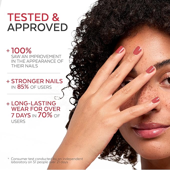 PODERM Nail Polish – Enriched with Tea Tree & Biotin – Improves Nail Appearance – Vegan Formula – For Hands & Feet – Swiss Made (Coral Pink)