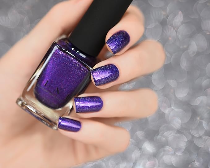 ILNP Purple Plasma - Electric Purple Holographic Nail Polish