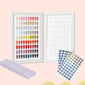 Acycoin2A 180 Nail Color Display Book Chart with 240 Nail Tips (A Style)