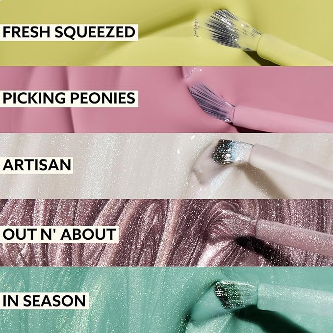 Dazzle Dry Mini Flight - Handpicked - 5 Mini Lacquers