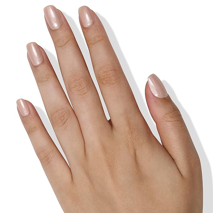 LONDONTOWN lakur Nail Polish - Chip-Resistant, Non-Toxic, Conditions & Hydrates Nails | Shimmery Shimmery Champagne, Pearl, .40 fl oz
