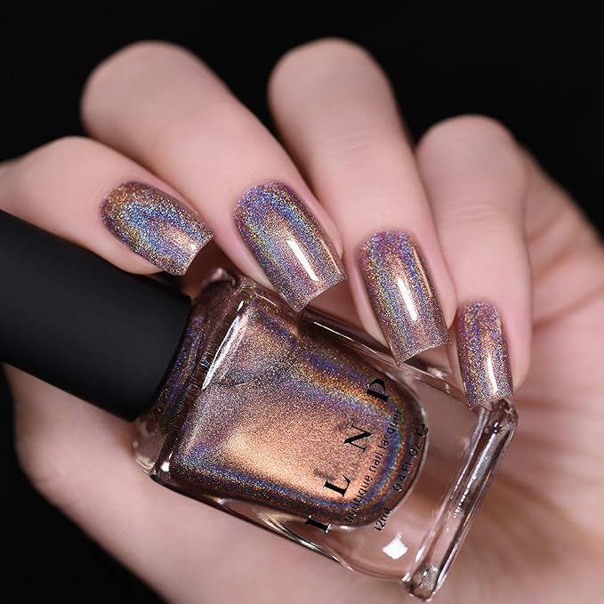 ILNP Chai Latte - Shimmering Mocha Ultra Holo Nail Polish