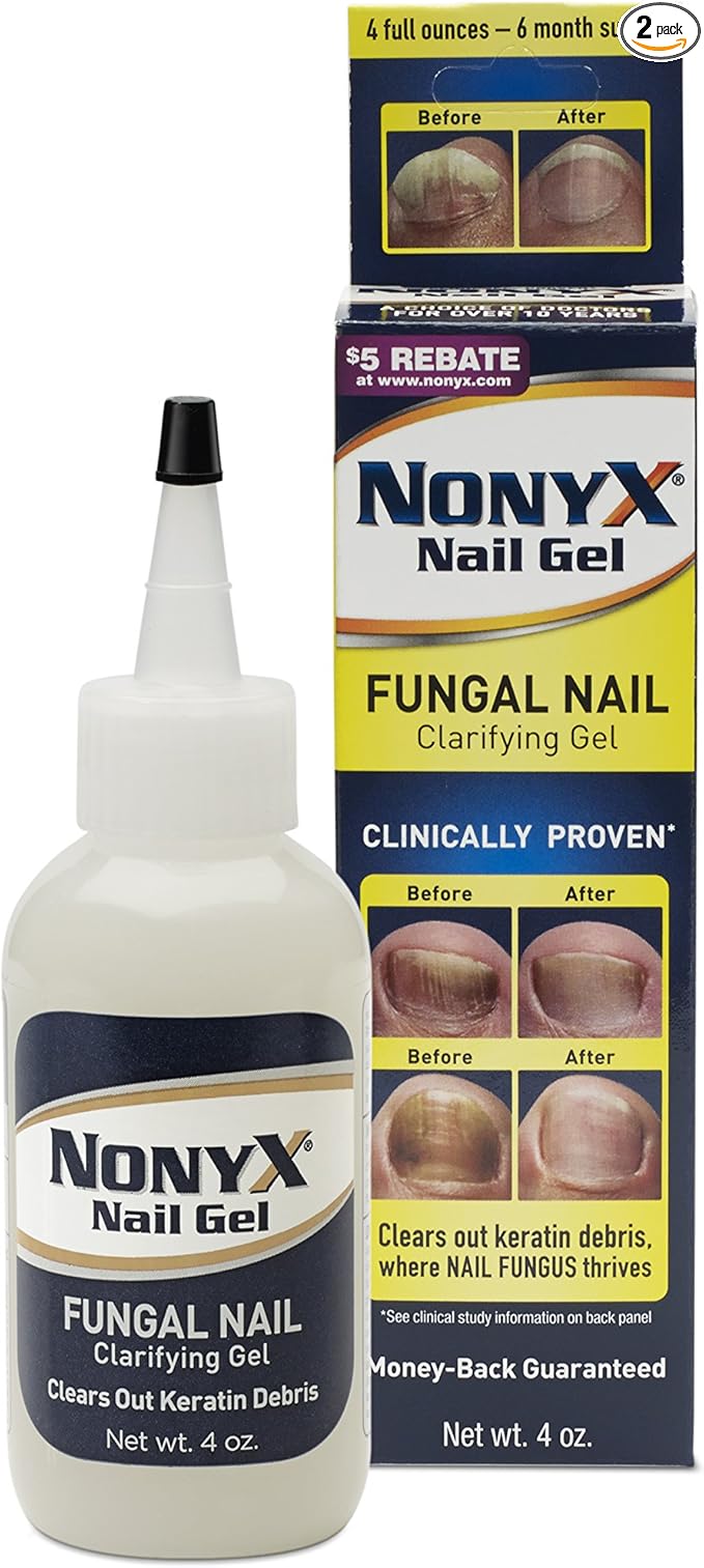 Nonyx Nail Gel, 4.0 OZ (2 Pack)