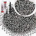 3000PCS SS16/4mm Crystal Rhinestones (Black Diamond) with 2Pcs 10ml B7000 Jewelry Glue, Bedazzling Flatback Glass Rhinestones for Crafting, Gems Diomand Charms for Tumbler Shoes Clothing Mugs Nail Art